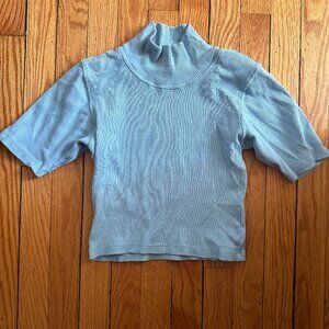 Half Sleeve Turtleneck